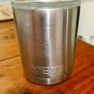 Yeti 10 oz Silver Coffee Mug